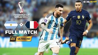 Download lagu THE GREATEST WORLD CUP FINAL OF ALL TIME | ARGENTINA VS FRANCE | FULL MATCH [ULTRA HD 4K] mp3