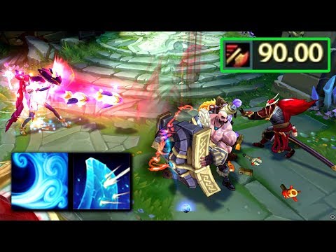 90.00 AS JINX vs Yasuo WINDWALL & Braum UNBREAKABLE!