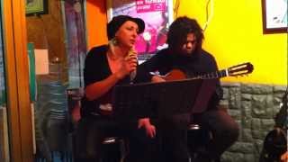Black n White Duet: "Estrada do sol (Tom Jobim)". Live in Bar Picasso, Valencia, February 16th 2012