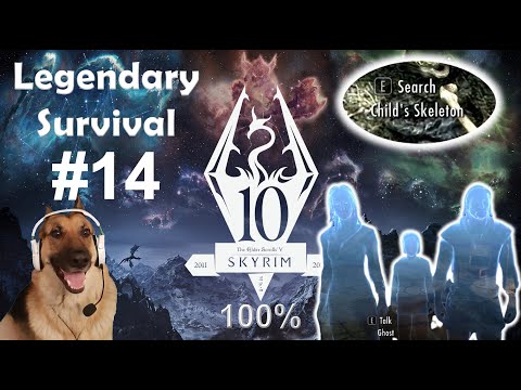 Skyrim Anniversary Edition Legendary Survival 100% - Skyrim's Saddest Story - Ep 14