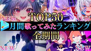 【ALLTIME全期間/月間TOP50】7月ホロライブ歌ってみた月間ランキング 50 most viewed cover song this MONTH【2026年7月】【hololive】