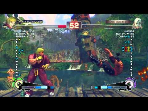 Super Street Fighter 4: Arcade Edition Its showtime360 (Ken) vs Iori (El Fuerte) - Ranked Match