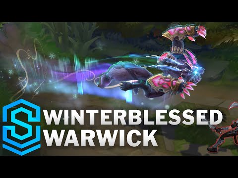 Winterblessed Warwick Skin Spotlight - Pre-Release - PBE Preview - League of Legends