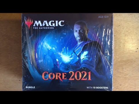 Review Video: Magic the Gathering Core Set 2021 Bundle