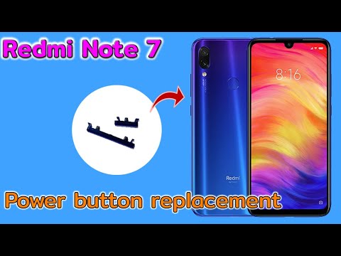 Redmi Note 7 Power+Volume button replacement