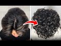 My Natural Straight To Curly Hair Routine