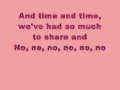 Jennifer Holliday I Am Telling You LYRICS