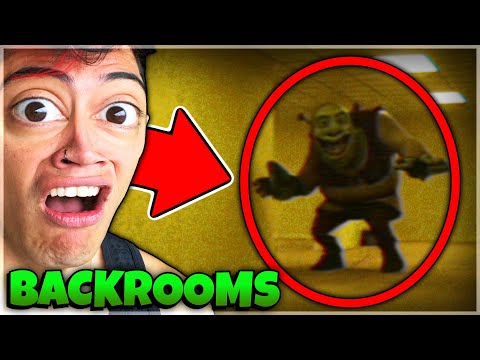 ACHEI O SHREK NAS BACKROOMS