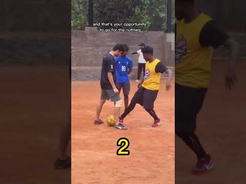 Football/Futsal nutmeg skill Tutorial 💯. learn this skill to nutmeg your opponents 