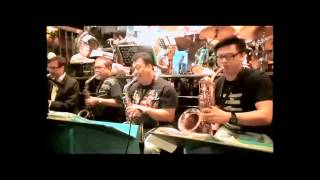 Highlights Of The Ned Kelly's Rehearsal Big Band plus Guests The Pino Latin Brass. in 2013
