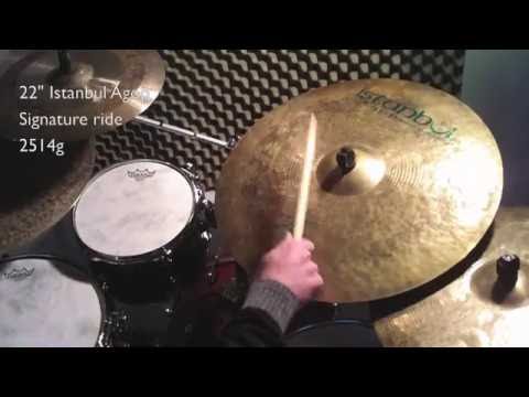 Ride cymbal video blog #34 - 22" Istanbul Agop Signature ride 2514g