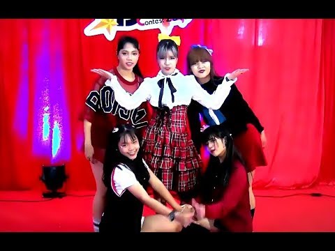 "ดำดำดำ" cover "Intro+Dumb Dumb" (Redvelvet) @ "PANTIP COVER DANCE 2018"