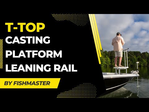 Fishmaster Casting Platform Leaning Rail Fishmaster Cas...