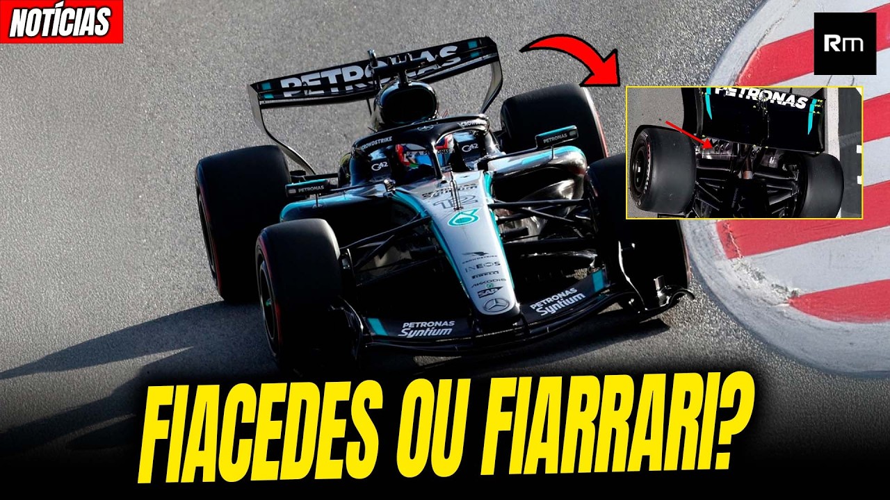 MERCEDES LEVA GOLPE DA FERRARI, E FIA DEVE BANIR DIFUSOR DOS PRATEADOS (OU NÃO). MERCEDES CONFIANTE