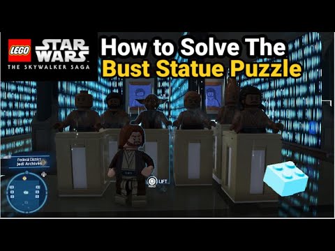 LEGO Star Wars: The Skywalker Saga - Jedi Temple Bust Statue Puzzle