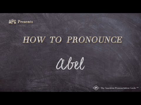 How to Pronounce Abel (Real Life Examples!)
