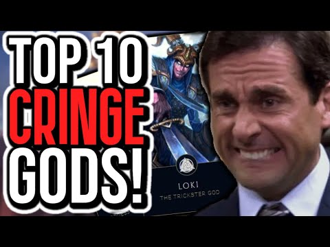SMITE - Top 10 Most CRINGE Gods