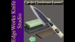 Can the Cheefarcuut #vitrified 1000 grit Diamond Stone do a Kasumi finish? | More giveaway info