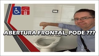 Abertura frontal, pode?