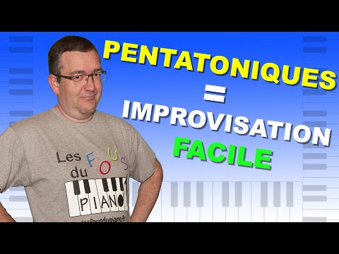 Gammes Pentatoniques au piano : improvisation facile ! (+PDF)