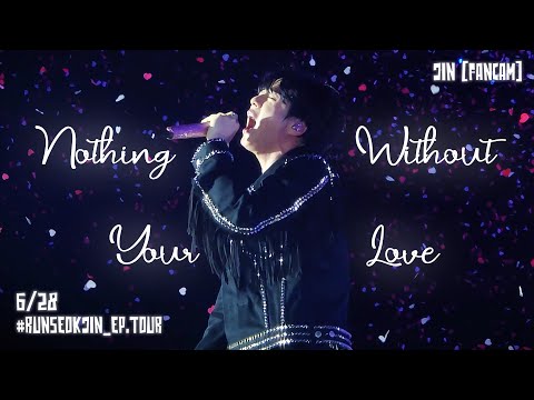 [4K] 250628 NOTHING WITHOUT YOUR LOVE 💙🎸⚡️ #RUNSEOKJIN_EP.TOUR 방탄소년단 진 직캠