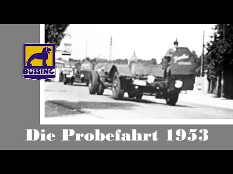 Die Probefahrt 1953