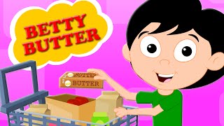 betty botter bought some butter | original rhymes nursery | rhymes songs | Kids Tv Nursery Rhymes