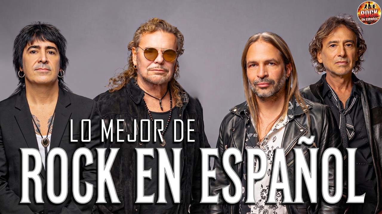 MEGAMIX ROCK EN ESPAÑOL | Maná, Soda Stereo, Enanitos Verdes, Hombres G, La Unión, Vilma Palma, Etc