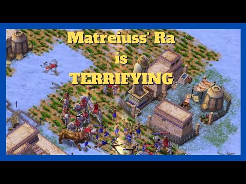 Matreiuss is not just a Poseidon main... | Matreiuss (Ra) vs 3antozz (Poseidon) #aom #ageofempires
