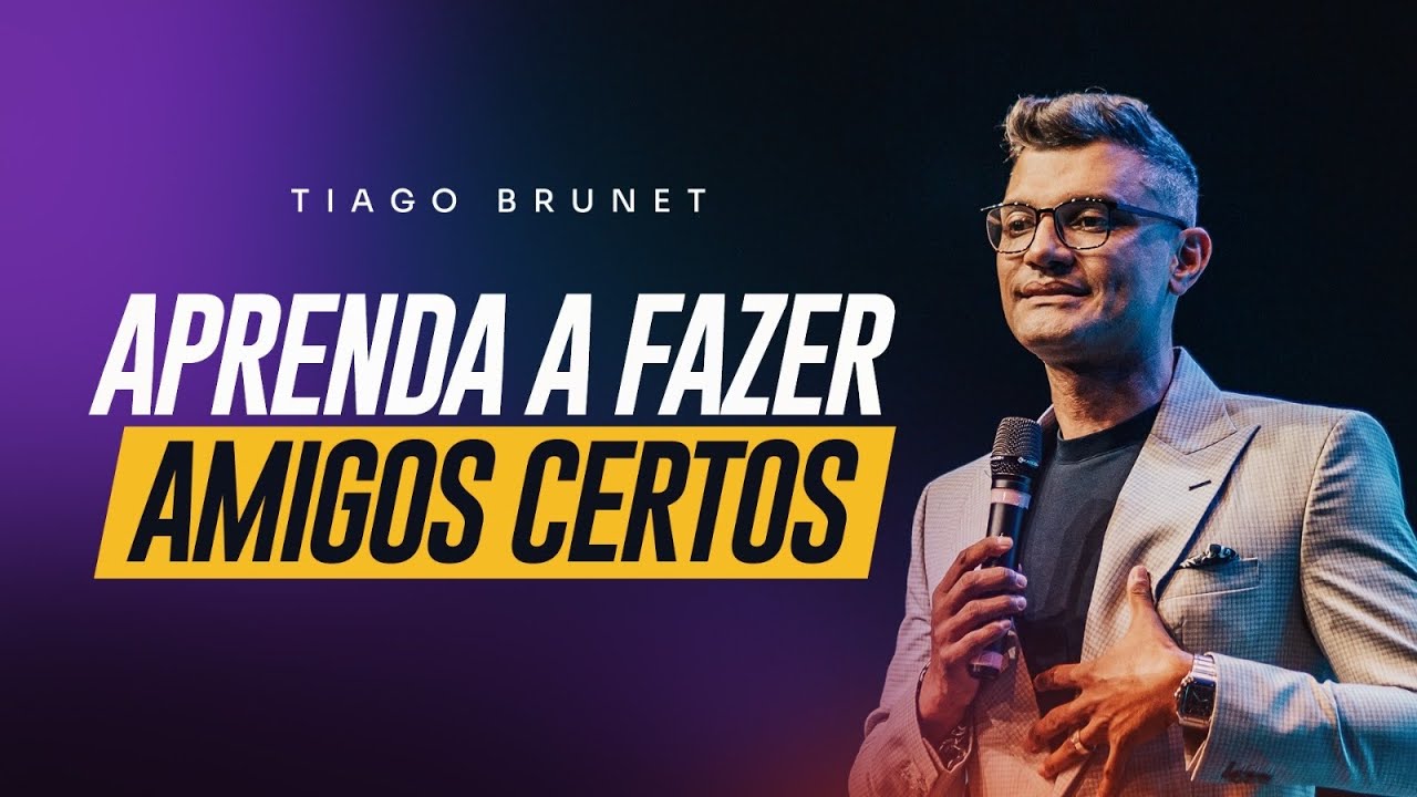 Grandes milagres acontecem através dos amigos | Tiago Brunet