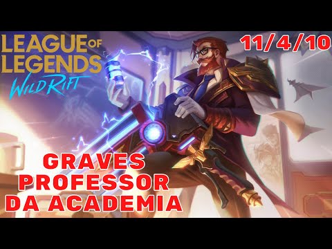 Graves Professor da Academia - League of Legends Wild Rift