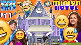MINIONS HOTEL TOUR! Coolest Room Ever!! Savage Dad @ Universal Studios Resort (FUNnel Summer FL #1)
