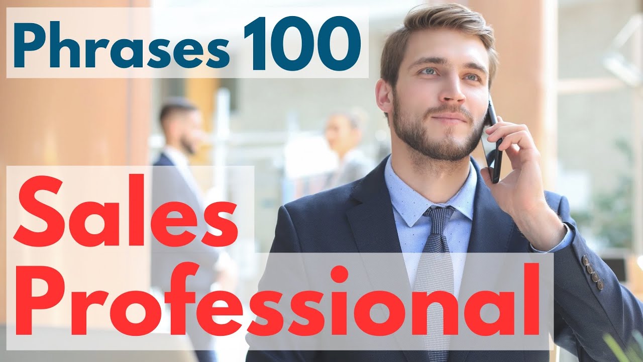 Professional Business Sales Phrases 100 | Business English Learning