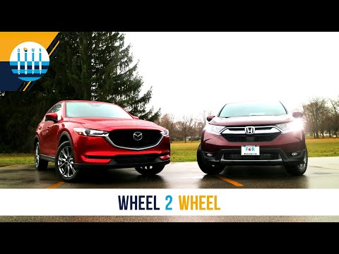 WHEEL 2 WHEEL | 2020 Mazda CX-5 vs Honda CR-V - The Head and the Heart