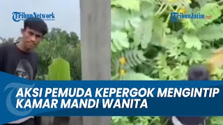 Download lagu Viral Pemuda Kepergok Mengintip Kamar Mandi Wanita, Lari Terbirit-birit Usai Diteriaki mp3