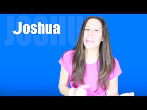 YouTube video about: How do you spell josh?