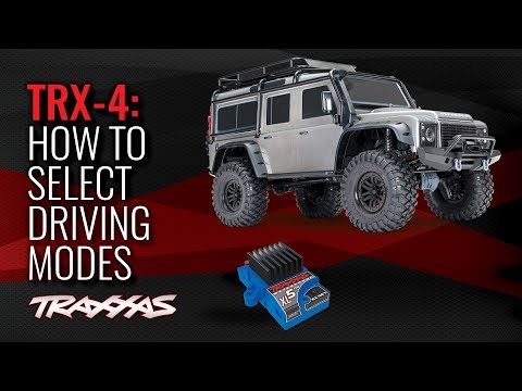 How to Select Driving Modes | Traxxas TRX-4