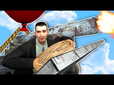 I Built and Battled an AirShip! - Garry's Mod Gameplay - AirWars Gamemode