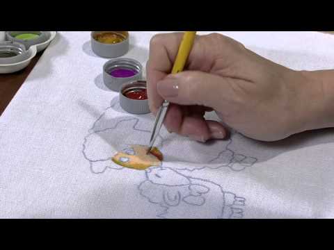 Mulher.com 21/05/2013 Beth Mattelli - Pintura em tecido Parte 1/2