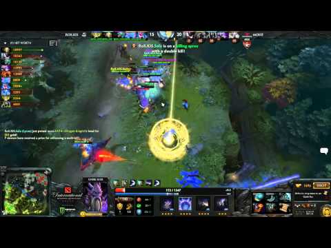 TI 4 EU Qual Playoffs WB Final Mouz vs Rox.Kis Game 2 Team wipe for Rox