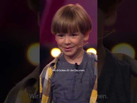 Video Thumbnail: Yunis (5) erobert das #supertalent 🤩🎶