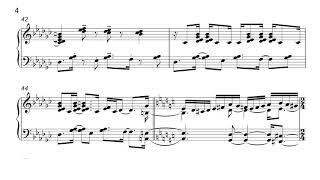 Chick Corea - Forgotten Past (Piano solo sheet music)
