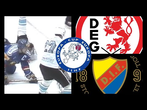 Europa-Cup 1991, Final: Djurgardens IF Stockholm - Düsseldorfer EG 7:2 (Eurosport)