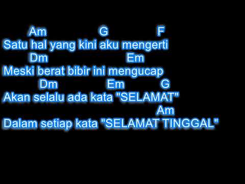 Chord Virgoun feat Audy   Selamat Selamat Tinggal