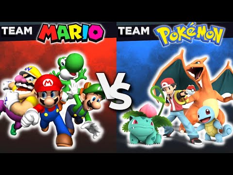Mario vs Pokemon Smash Battles | Just Dance | Freeze Dance | Brain Break