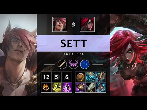 Sett Mid vs Katarina - EUW Master Patch 25.13