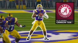 DOWN TO THE WIRE AGAINST #1 ALABAMA!! NCAA 14 ROAD TO GLORY EP. 10