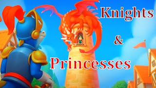 Рыцари и Принцессы против дракона в новой экспедиции от Fishdom. Часть 1