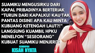 Download lagu SUAMI MENGHINA DAN MELARANGKU IKUT NAIK KAPAL PRIBADINYA - KUBALAS HINAANYA SAMPAI DIA HISTERIS... mp3