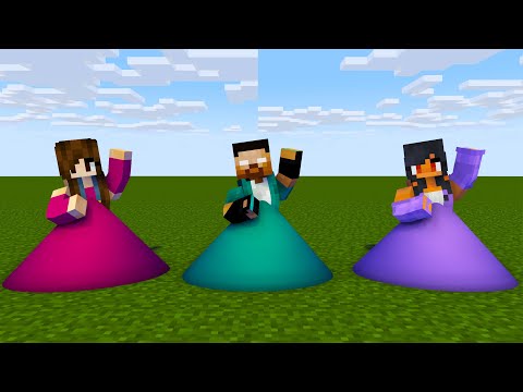 MONSTER SCHOOL | K/DA - POP STARS APHMAU, JULIA, HEROBRINE PRINCESS | MINECRAFT ANIMATION